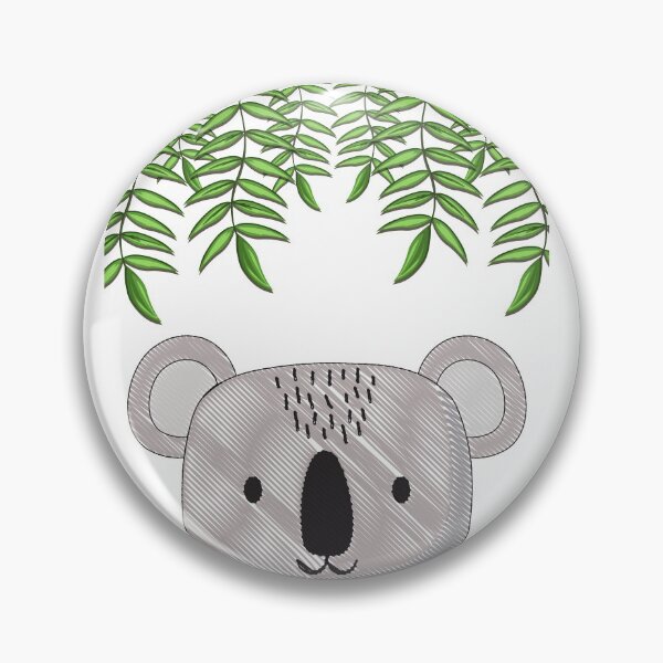 Item preview, Australian Koala and Leaves designed and sold by Ashstone23.
