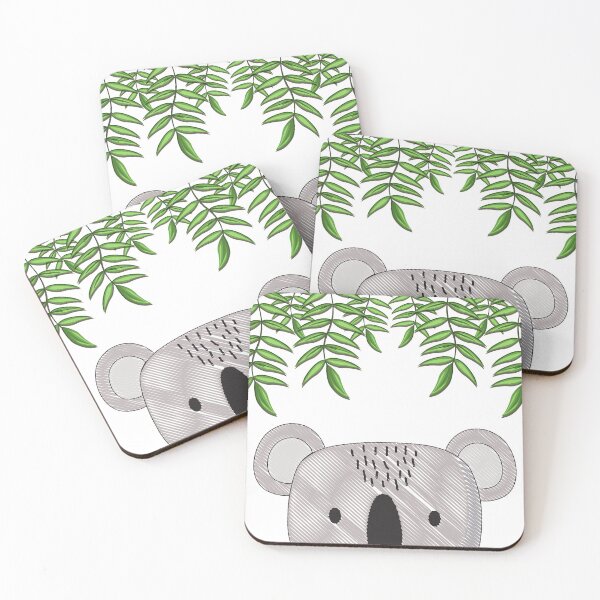 Item preview, Australian Koala and Leaves designed and sold by Ashstone23.