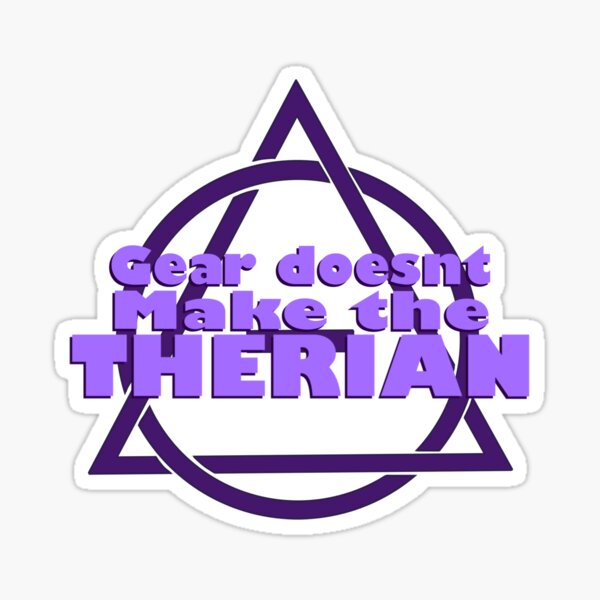 Therian Sticker 