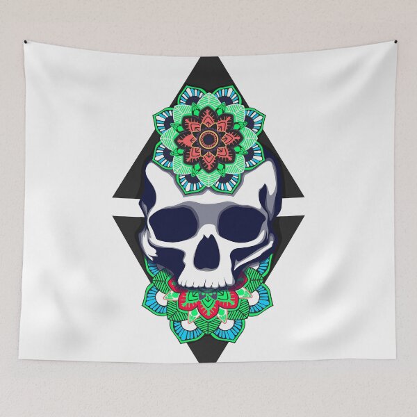 Item preview, Mandala Skull designed and sold by Om Design.