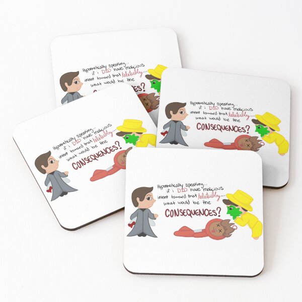 Item preview, "Hypothetically Speaking" Achievement Hunter Quote designed and sold by Lee Calder.