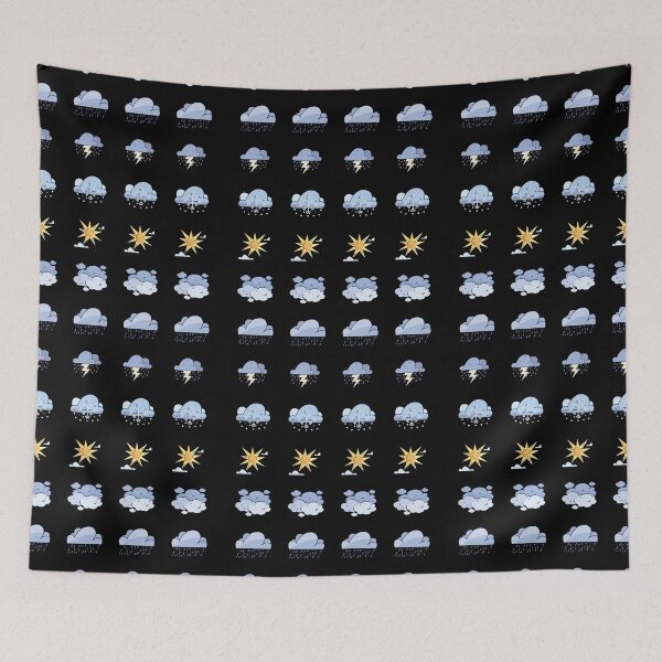 Item preview, Weather Meter Sun Cloud Rain Storm and Snow Pic designed and sold by Mirko Torresi.