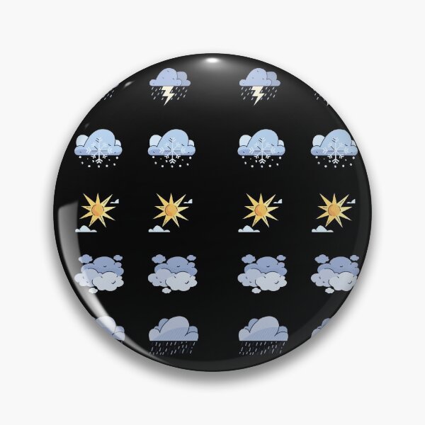 Item preview, Weather Meter Sun Cloud Rain Storm and Snow Pic designed and sold by Mirko Torresi.