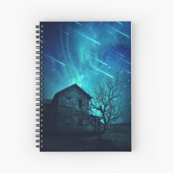 No One Home when stars are falling... Spiral Notebook