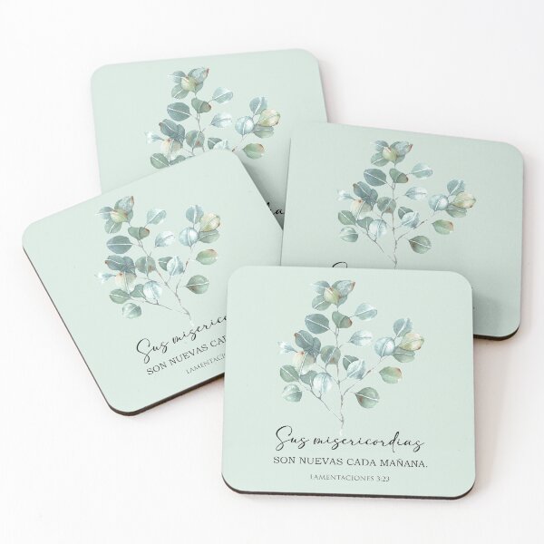 Item preview, Sus misericordias son nuevas cada mañana spanish bible verse designed and sold by latiendadearyam.