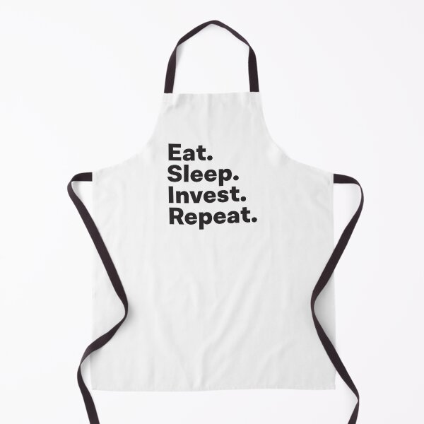 Item preview, Eat Sleep Invest Repeat designed and sold by teesaurus.