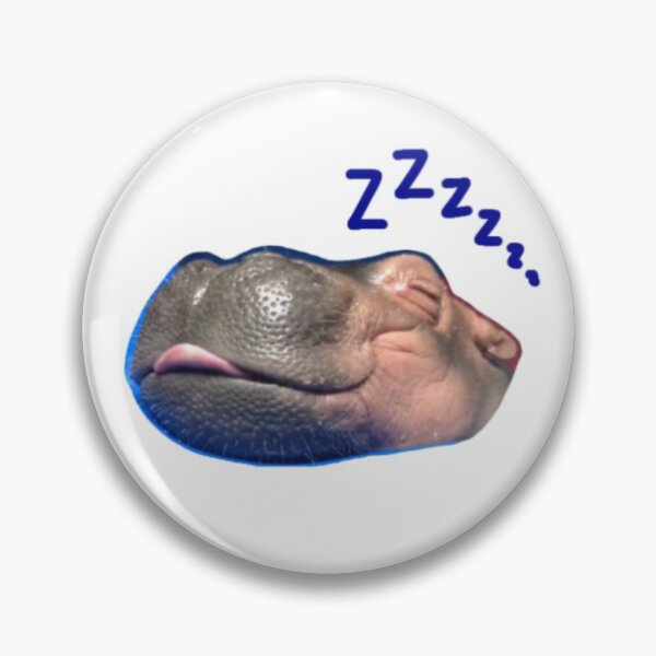 Item preview, sleeping fiona the hippo designed and sold by hazah.