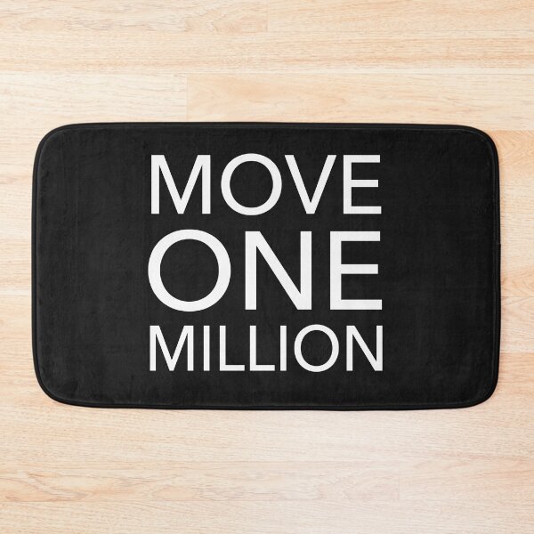 Item preview, Move One Million  designed and sold by FoShoDesigns.
