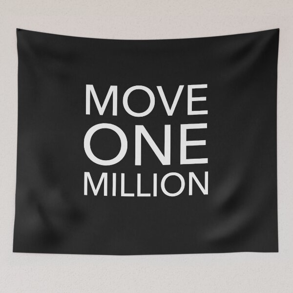 Item preview, Move One Million  designed and sold by FoShoDesigns.