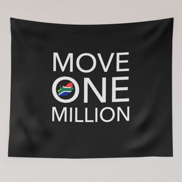 Item preview, Move One Million  designed and sold by FoShoDesigns.