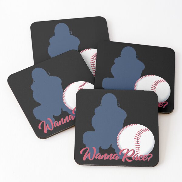 Item preview, Baseball Catcher Wanna Race gift, Baseball gift, Sports print designed and sold by Lisbob.