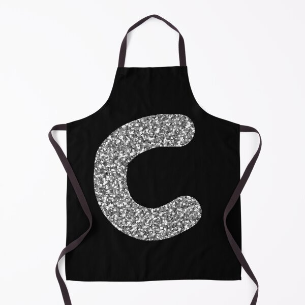 Item preview, Silver alphabet C designed and sold by HappyPrints ⭐⭐⭐⭐⭐.