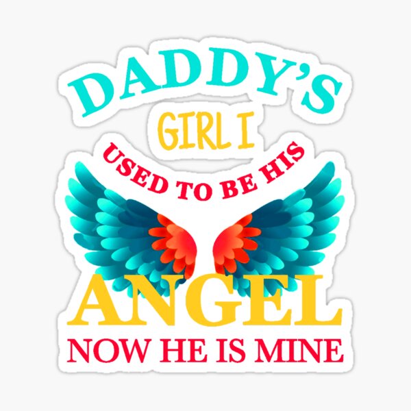 Vista previa del artículo con la obra «La niña de papá, solía ser su ángel, ahora él es mío», diseñado y vendido por AndrewPlus.