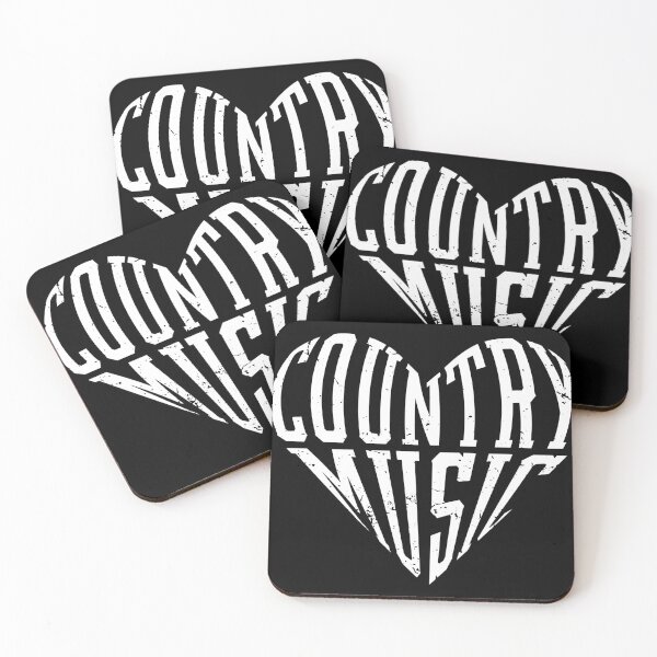 Item preview, I Love Country Design Country Music Lover Gift Idea design product designed and sold by Lisbob.