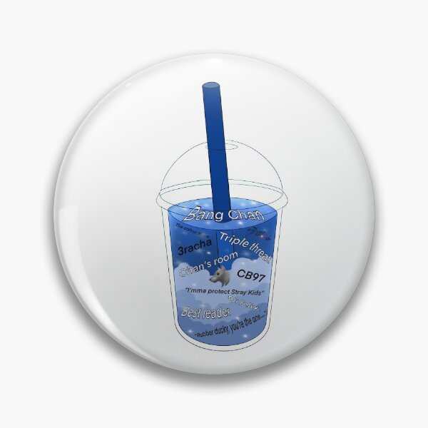 Item preview, Sticker Bang Chan as Boba tea designed and sold by Amy Hearts.