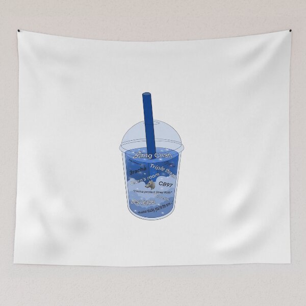 Item preview, Sticker Bang Chan as Boba tea designed and sold by Amy Hearts.