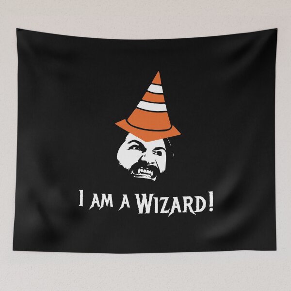 Item preview, Funny Nandor- I am a Wizard! - What We Do in the Shadows designed and sold by silverhexagon.