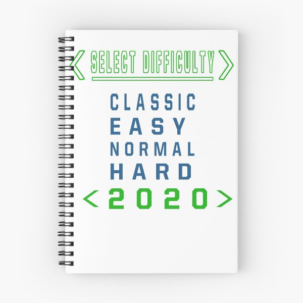 Item preview, Select game mode easy normal hard 2020 Funny  video gamer designed and sold by Waleedw.