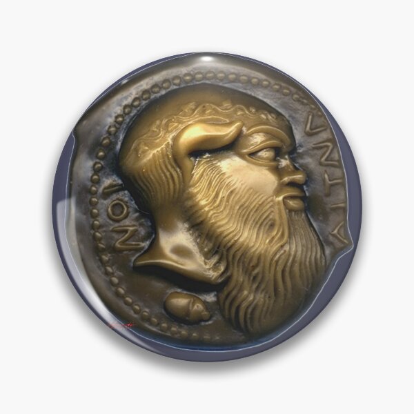 Item preview, Silenos: Greek Drachma designed and sold by Patricia Howitt.