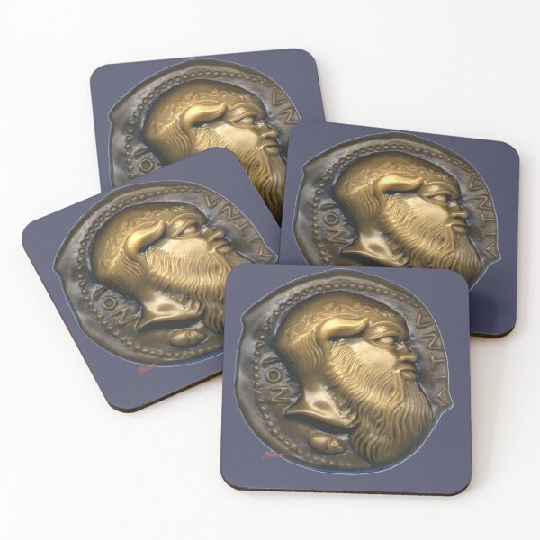 Item preview, Silenos: Greek Drachma designed and sold by Patricia Howitt.