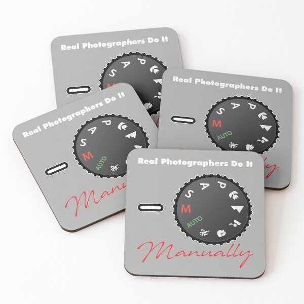 Item preview, Real Photographers Do It Manually designed and sold by travelwitheric.