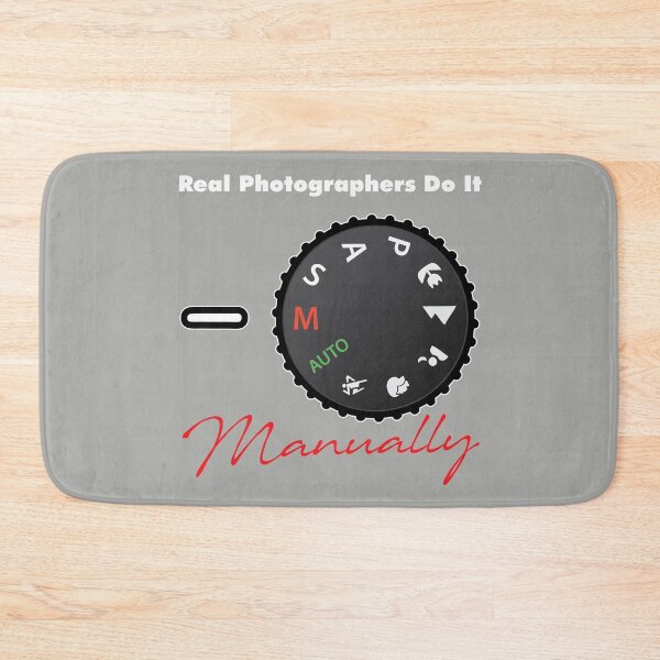 Item preview, Real Photographers Do It Manually designed and sold by travelwitheric.