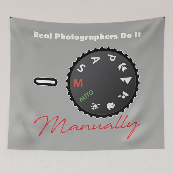 Item preview, Real Photographers Do It Manually designed and sold by travelwitheric.