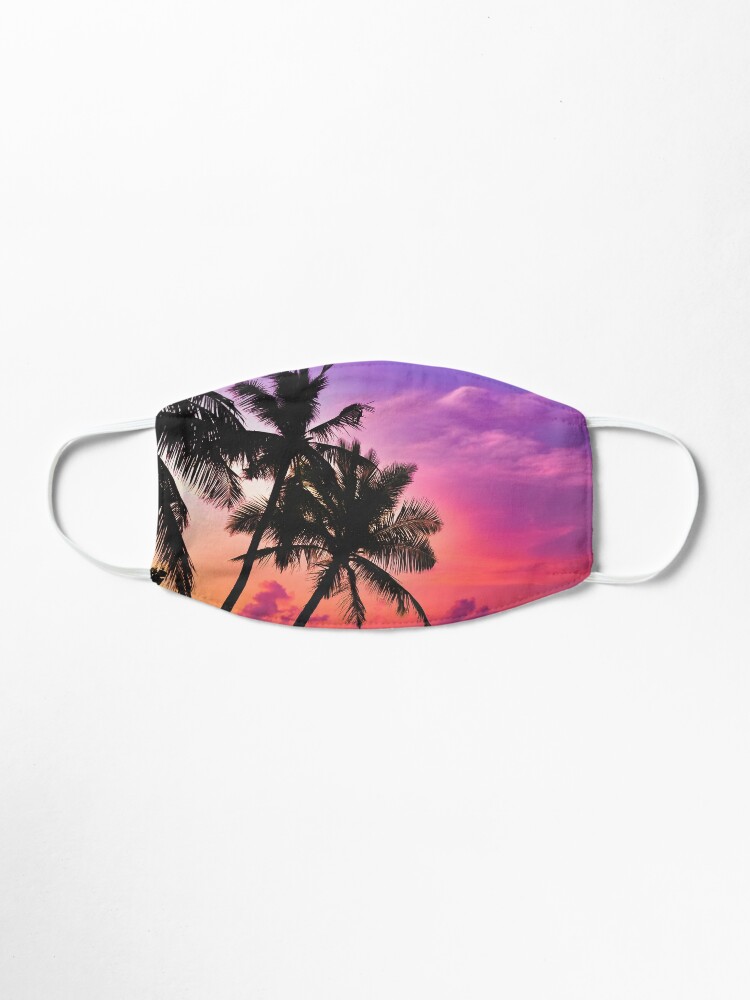 Alternate view of Beautiful Tropical Pink Sunset Mask