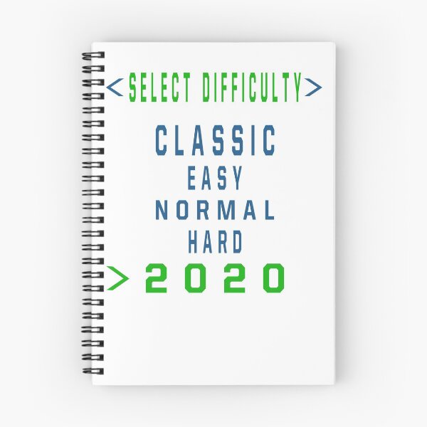 Item preview,  Select game mode easy normal hard 2020 Funny video gamer designed and sold by Waleedw.