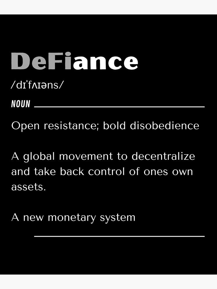 defiance-definition-poster-for-sale-by-fameuxdesigns-redbubble