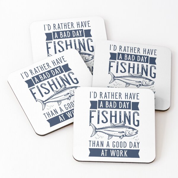 Item preview, Bad Day Fishing designed and sold by LuckyFoxDesigns.