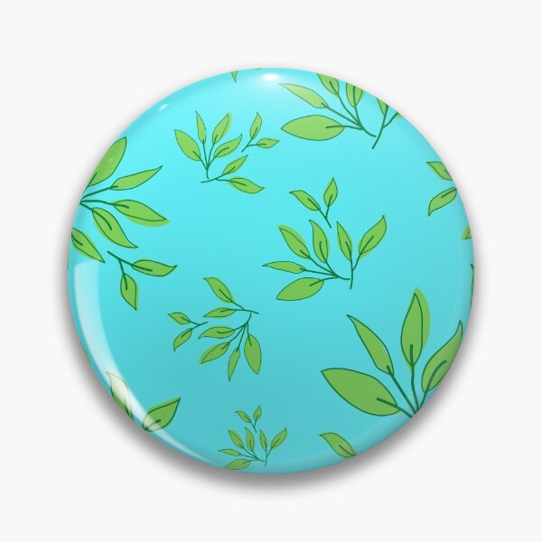 Item preview, Green leafs decorative pattern designed and sold by HR-the-Chemist.