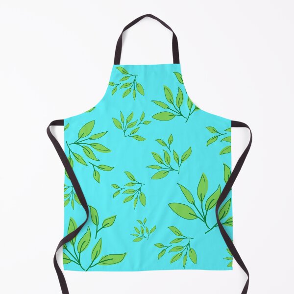 Item preview, Green leafs decorative pattern designed and sold by HR-the-Chemist.