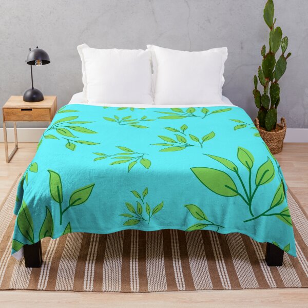 Item preview, Green leafs decorative pattern designed and sold by HR-the-Chemist.