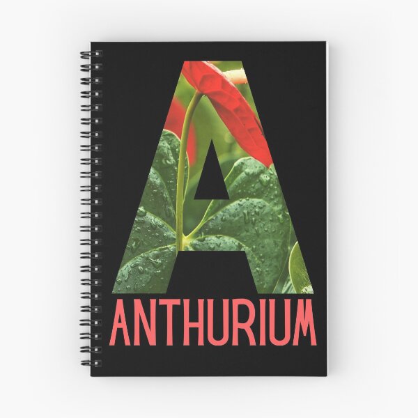 Item preview, Houseplant Alphabet - A is for Anthurium designed and sold by FunWithFoliage.