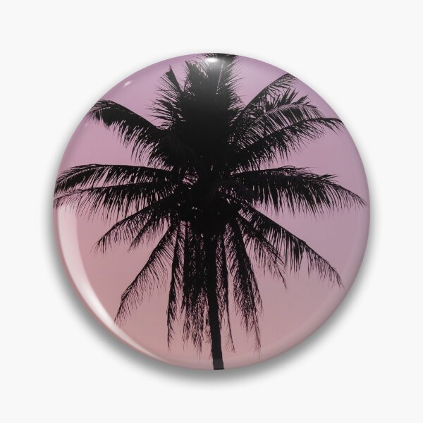 Item preview, Purple Palm Tree Sunset Sky designed and sold by newburyboutique.