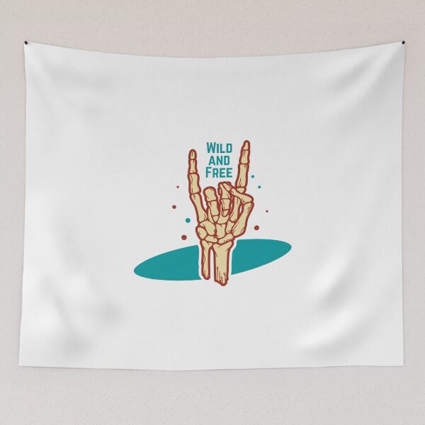 Item preview, wild and free skeleton  designed and sold by Amalzaki.