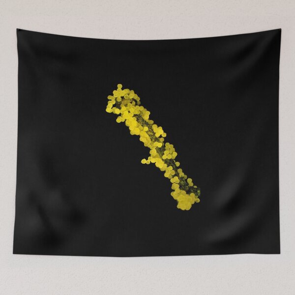 Item preview, Lapsana communis stamen with pollen under the microscope designed and sold by SDym Photography.