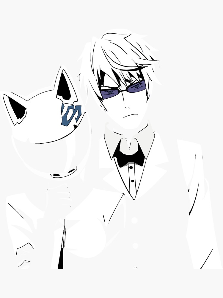 Aperçu 3 sur 3. Sticker avec l'œuvre Durarara Celty Sturluson Heiwajima Shizuo créée et vendue par TeeStoress.