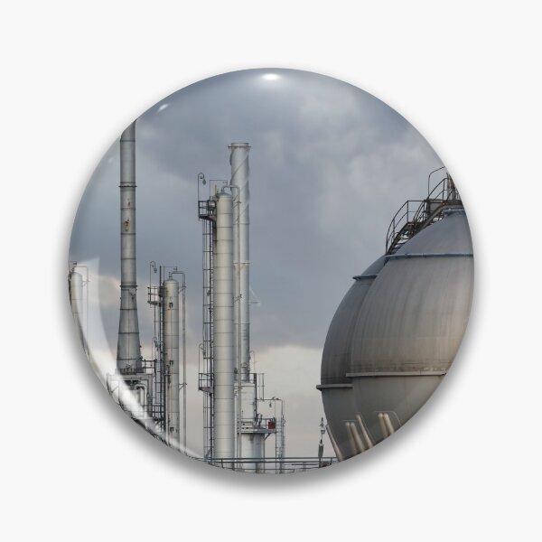 Item preview, refinery petrochemical plant in industry zone designed and sold by goceris.