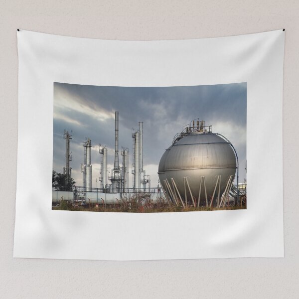 Item preview, refinery petrochemical plant in industry zone designed and sold by goceris.