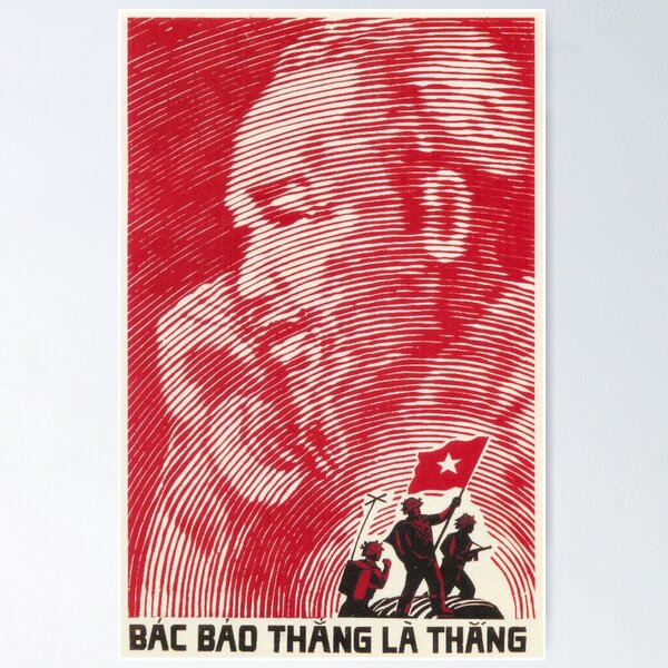 Item preview, When You Say We Will Win! Vietnam War Propaganda Wall Art designed and sold by retroposters.