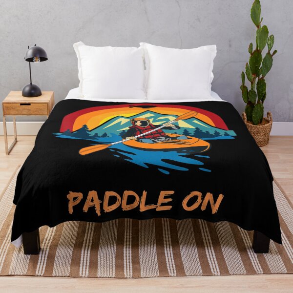 Item preview, Paddle On Sunset kayaking designed and sold by Turnershophot.