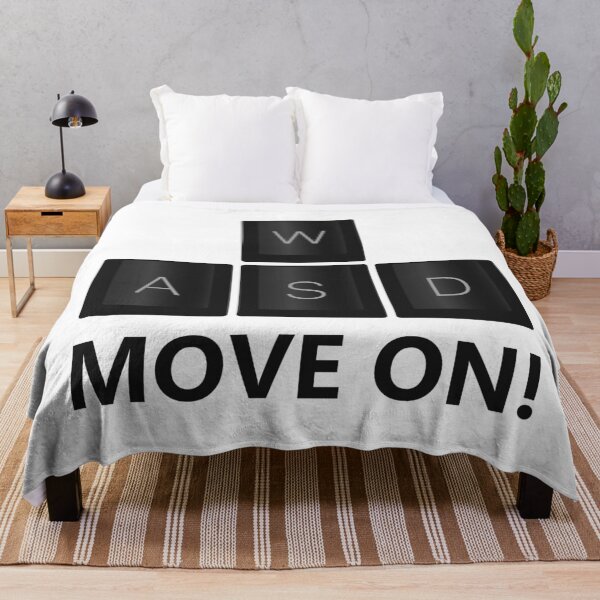 Item preview, Move On! Gamer PC WASD keys  designed and sold by Andantino.
