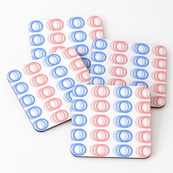 Item preview, Pink and Blue Circle Gradient designed and sold by socksoverjeans.