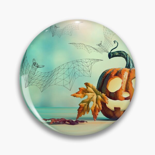 Item preview, Halloween Bats and Pumpkin designed and sold by Mind2Line.
