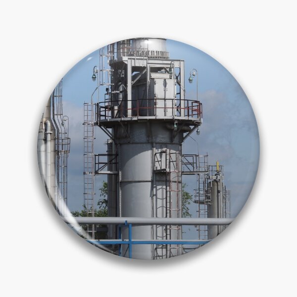 Item preview,  oil refinery petrochemical plant pipelines and chimney heavy industry designed and sold by goceris.