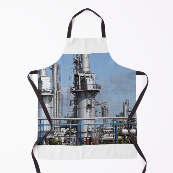 Item preview, oil refinery petrochemical plant pipelines and chimney heavy industry designed and sold by goceris.