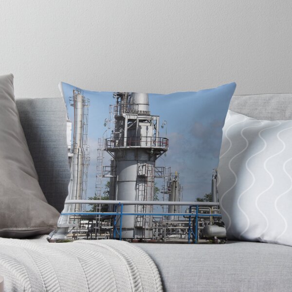 Item preview,  oil refinery petrochemical plant pipelines and chimney heavy industry designed and sold by goceris.