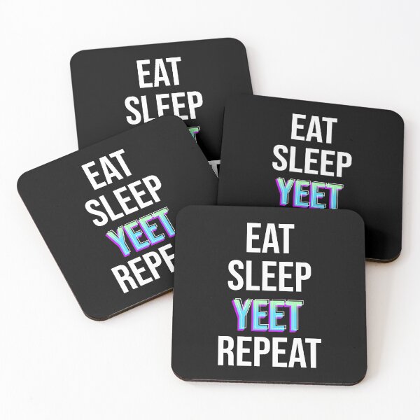 Item preview, Eat Sleep Yeet Repeat  designed and sold by Tridev-Designs.